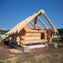 Строительство деревянных домостроений из материала «рубленое бревно» по цене 32000 руб за м2 в Республике Алтай